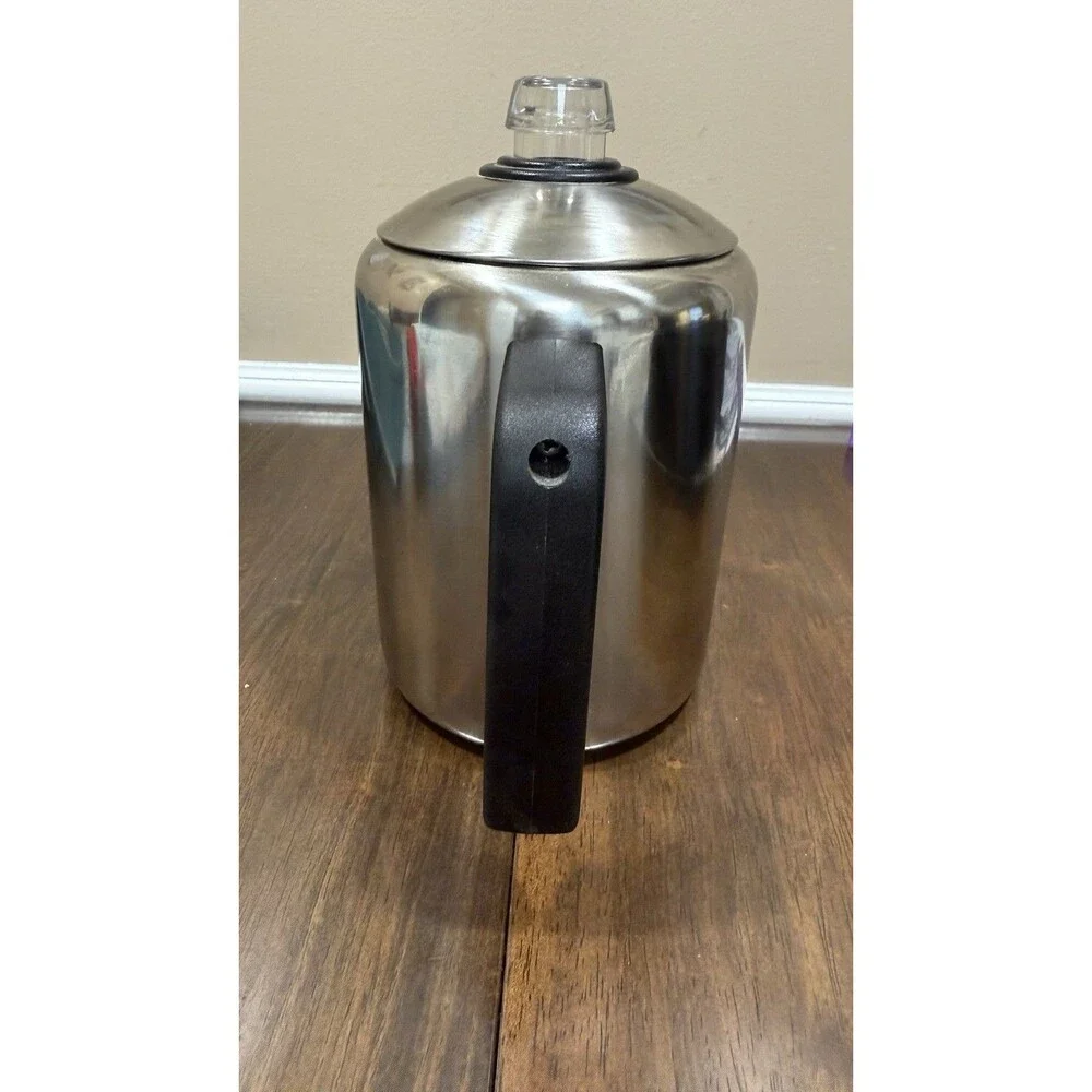 Farberware Yosemite Stainless Steel 8 Cup Stovetop Coffee Percolator